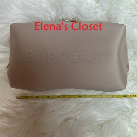 NEW ~ BURBERRY COSMETIC BAG - Picture 5 of 8
